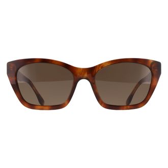 Fendi Rectangle Womens Blonde Havana Brown FE40205I Forever - One Size