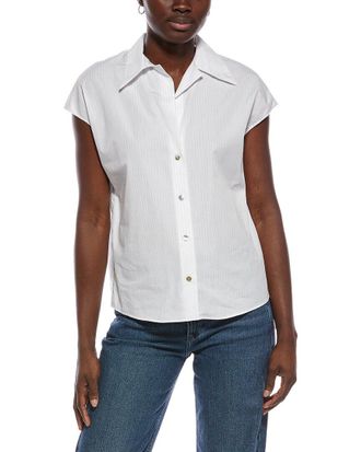 Vince Striped Blouse