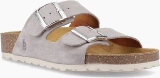 Hush Puppies Womens Brixley Womens Mules - Grey - Size: 8