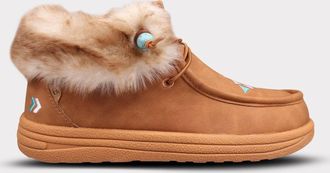 Lamofootwear Womens Cassidy Winter Shoe In Brown