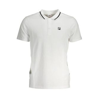 Fila Heren, Tops, Wit, Maat: S Katoen