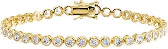 Adina Eden Bezel Tennis Bracelet