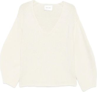 Soft Goat Kasjmier top - Wit