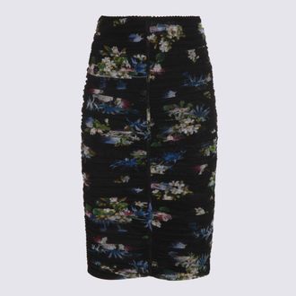 Blumarine Black Midi Skirt
