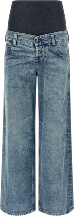 Diesel D-Eni-F-Fsh1 Jeans Celeste-Donna