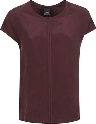 Pinko Blouses - Dames - Blouses - Rood - M - Overhemden