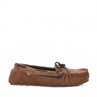 Lamofootwear Womens Selena Moccasin In Chestnut