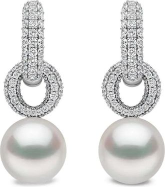 Yoko London Orecchini O by Yoko con diamanti e perla - Argento