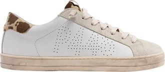 P448 John Sneaker - Dames - Sneakers - Veelkleurig - 37 EU - Leer - Schoenen