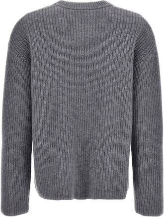 P.A.R.O.S.H. Cashmere Crewneck Sweater - Grey