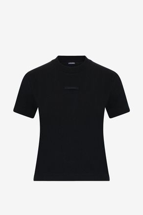 Jacquemus Kurzarm-T-Shirt Le tshirt Gros Grain