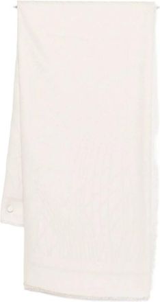 Elisabetta Franchi Foulard Sjaal met Lurex - Dames - Sjaals - Beige - ONE Size - Accessoires