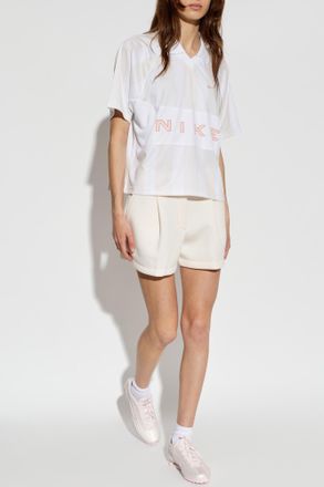 Nike T-shirt With Logo, Womens, Cream