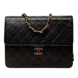Chanel Pre-owned Crossbody Bag - Dames - Pre-owned - Zwart - Maat: ONE Size Leer