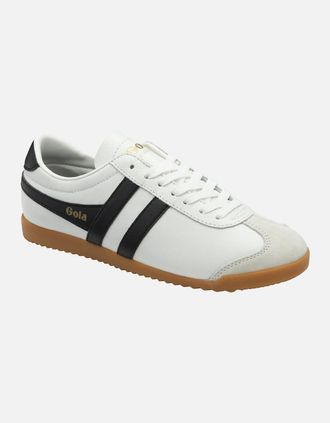 Gola Womens Bullet Leather Womens Trainers - White - Size: 5