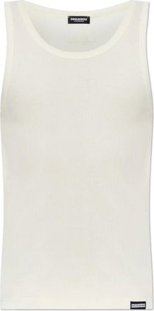 Dsquared2 Uomo, Top, Beige, L, new
