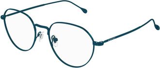 Gucci Ronde Brillen - Heren - Brillen - Blauw - 51 MM - Accessoires