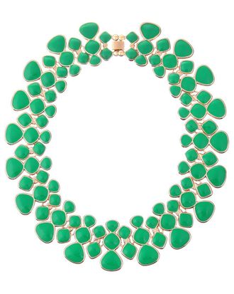 Eyecandy LA Eye Candy La Statement Collection Kelly Honey Comb Necklace