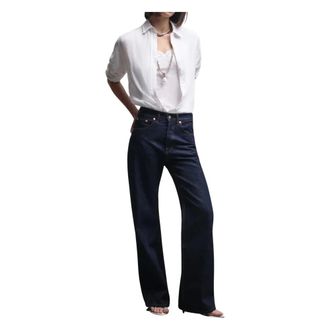 Washington Dee-Cee Washington DEE Cee, Jeans, Dames, Blauw, W24, Katoen, Purity Wide Jeans