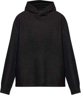 AllSaints Marko Oversized Wollen Hoodie - Heren - Hoodies - Zwart - XS - Wol - Hoodies & sweatvesten