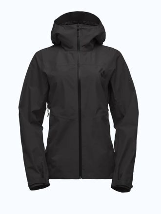 Black Diamond Womens Liquid Point Shell Jacket In Black