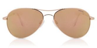 Randolph Amelia Polarized AA013 Mens Sunglasses Gold Size 57