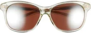 Costa 57mm Round Sunglasses in Silver at Nordstrom Rack