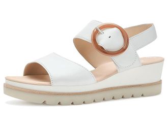 Gabor 84.645 Womens Shoes White : UK 8.5 (US Womens 11) B - Medium, Leather