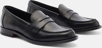 Scarosso Harper Loafers in Black - Calf at Nordstrom, Size 38.5
