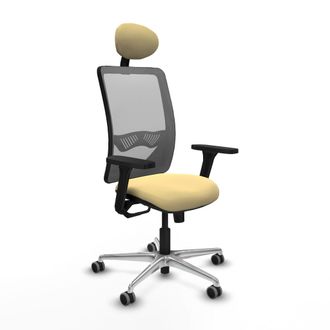 Piqueras y Crespo Silla Ergon&oacute;mica Piqueras Y Crespo Zulema Negro Aluminio Espuma
