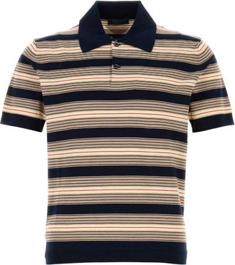 Prada Multicolor Shirt Collar Polo