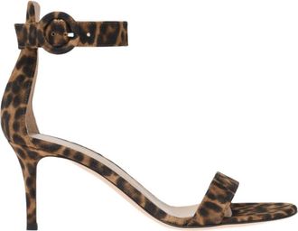 Gianvito Rossi Portofino 70 Sandals in Brown at Nordstrom, Size 37.5