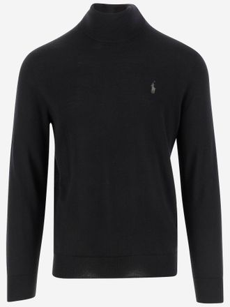 Polo Ralph Lauren Maglia Polo Ralph Lauren In Lana Con Logo