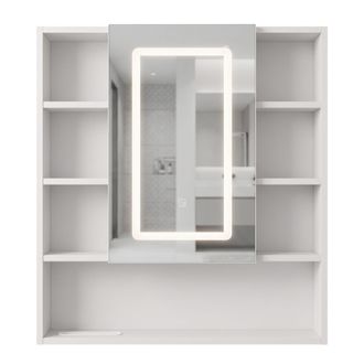 Rea Armario Con Espejo Rea Luna 70x80 White