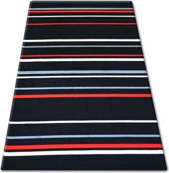 RugsX Carpet bcf flash 33238/890 black 120x170 cm