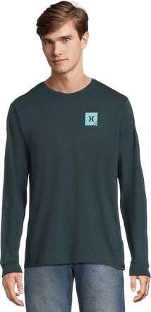 Hurley Corner Long Sleeve Mens T Shirt Armored Navy : 2XL, Cotton
