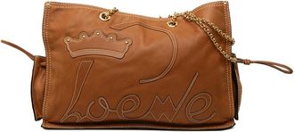 Loewe Pre-owned Loewe Leather Crown Logo Shopper Tote Ladies NGZ3YGG86FZ6HU67
