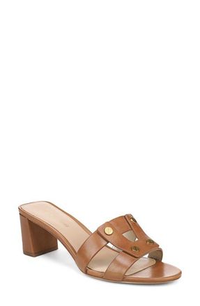 Veronica Beard Via 55 Sandal in Honey Leather at Nordstrom, Size 8.5