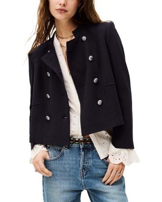 BA&SH Misly Wool-Blend Jacket