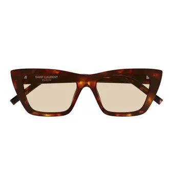 Saint Laurent Sunglasses Sl 276 Mica 064 New Wave Brown/Brown Women