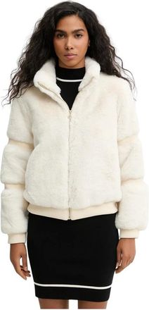 Guess Dames, Jassen, Beige, Maat: XL Poliester