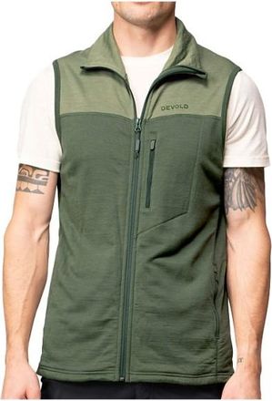 Devold Explorer Merino Vest Merinogilet f&uuml;r Herren | oliv