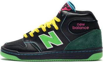 New Balance x Natas Kaupas Numeric 480 High Black Lime Green NM480HSN