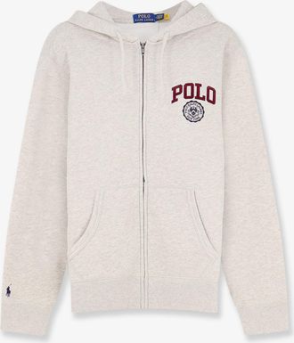 Ralph Lauren Felpa in misto cotone con cappuccio - POLO RALPH LAUREN - gender_Man