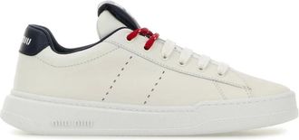 Miu Miu Schoenen, Dames, Wit, 37 EU, Slippers