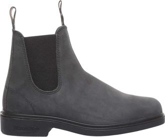 Blundstone Rustieke Zwarte Stijlvolle Lichtgewicht Laarzen - Heren - Chelseaboots - Grijs - 43 1/2 EU - Leer - Schoenen