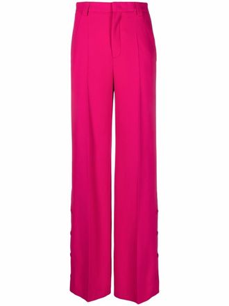 Red Valentino Pantaloni sartoriali a gamba ampia - Rosa