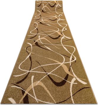 RugsX Rugsx - Alfombra De Pasillo Karmel Fryz - Choco Marr&oacute;n Claro 70 Cm Brown 70x790 Cm