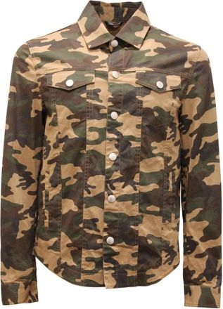 Daniele Alessandrini Jassen, Heren, Groen, M, Woestijnjas