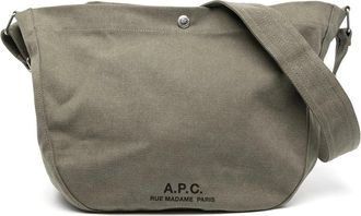 A.P.C. A. P.C.-Bum Bags Verde-Uomo